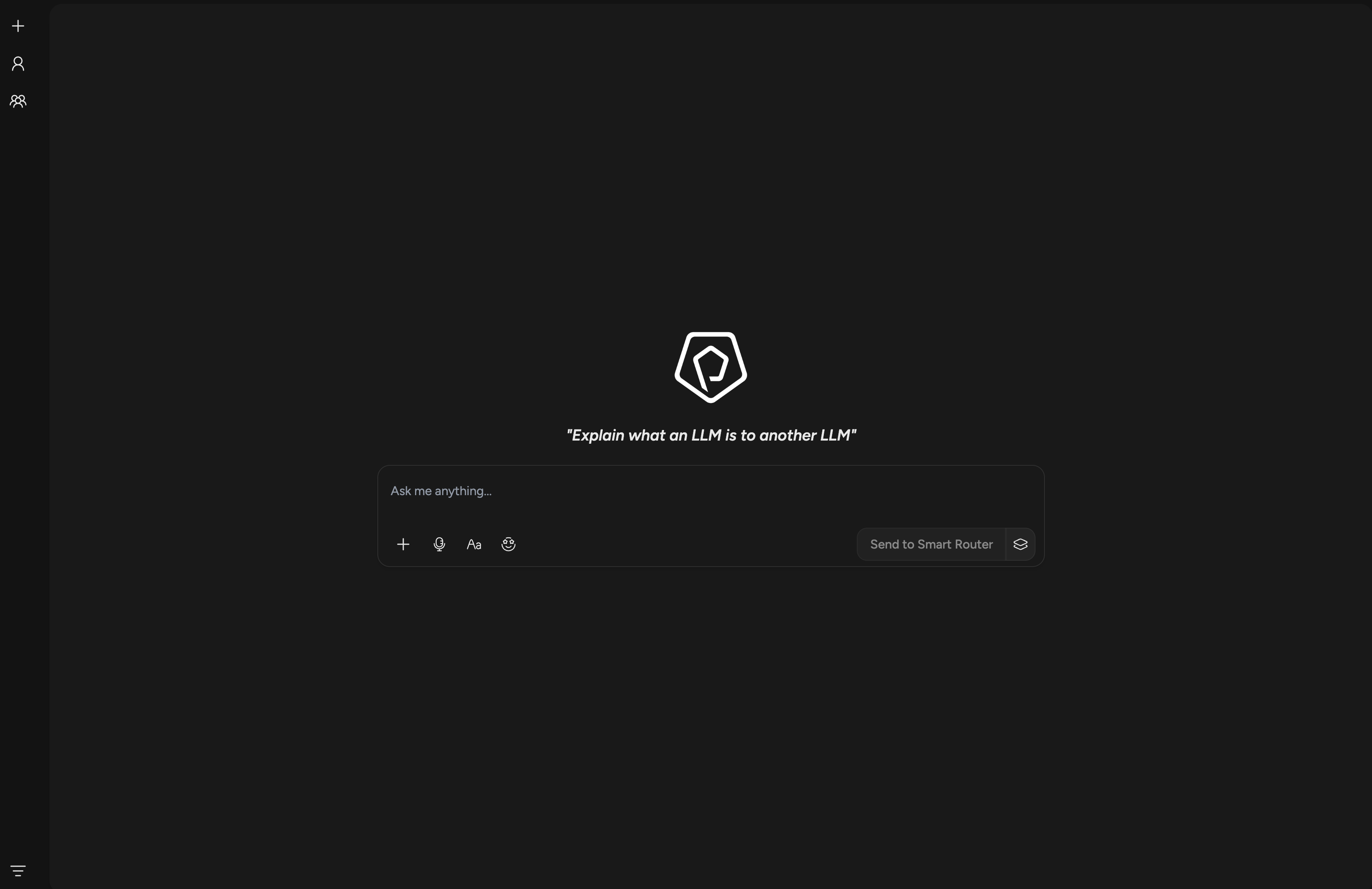 Projects interface preview